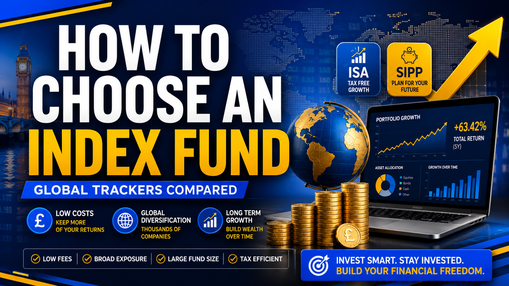 How to Choose an Index Fund for UK Beginners: Global Trackers Compared