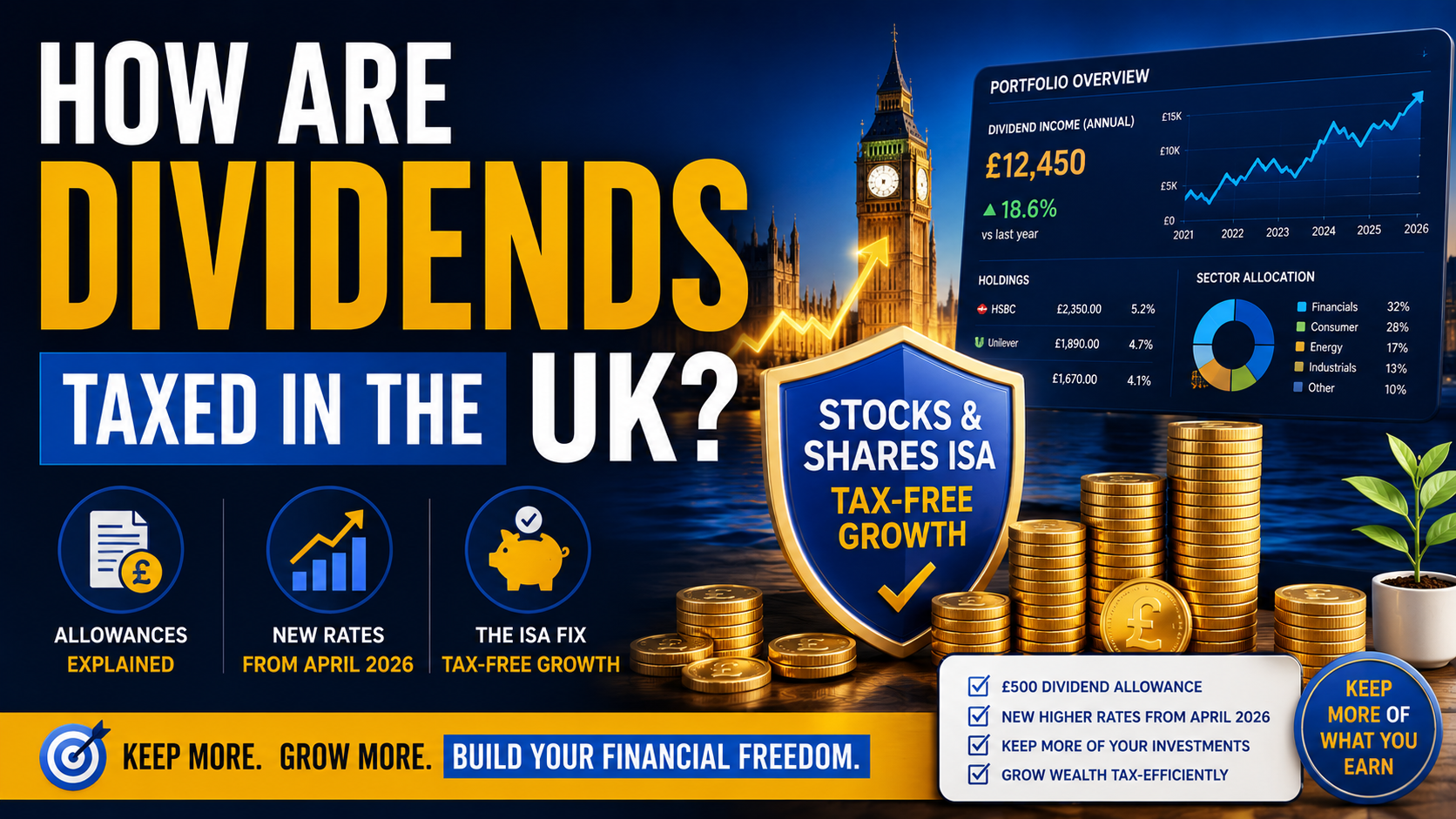 How Are Dividends Taxed in the UK? Allowances, Rates and the ISA Fix